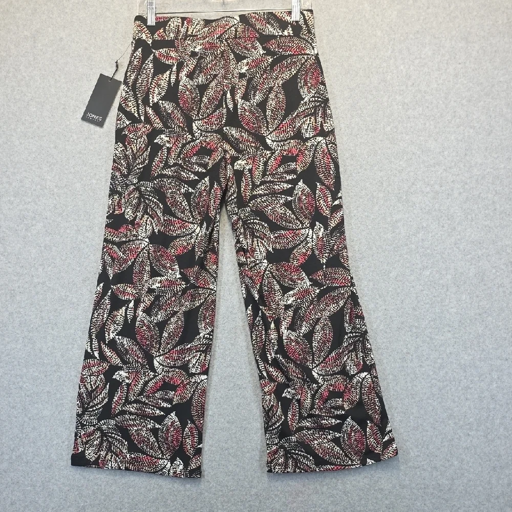 Jones New York Abstract Print Wide Leg Pants Size XS NWT